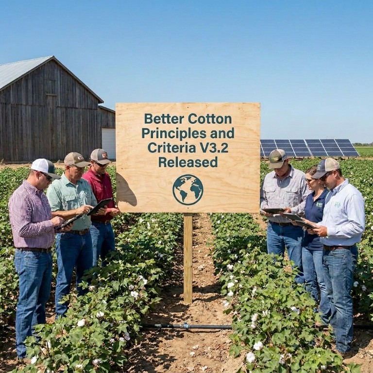 A New Era in Sustainable Cotton Production: Better Cotton Principles and Criteria V3.2 Published