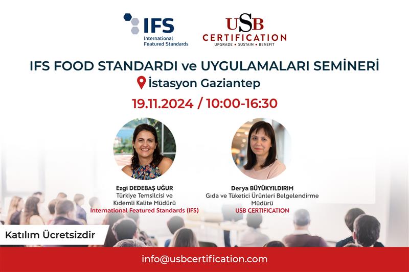 IFS Food Standard and Applications Seminar