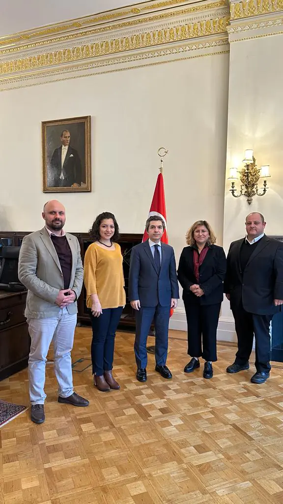 Visit from USB Certification to the Embassy of the Republic of Turkey in London.
