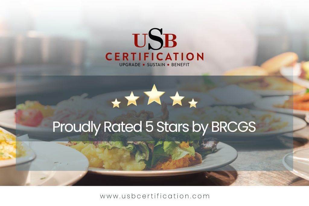 USB Certification: 2025 BRCGS CB of the Year – Leading with 5-Star Excellence